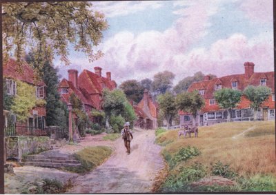 Groombridge, Kent, da The Cottages and the Village Life of Rural England pubblicato da Dent & Sons Limited, 1912 da Alfred Robert Quinton